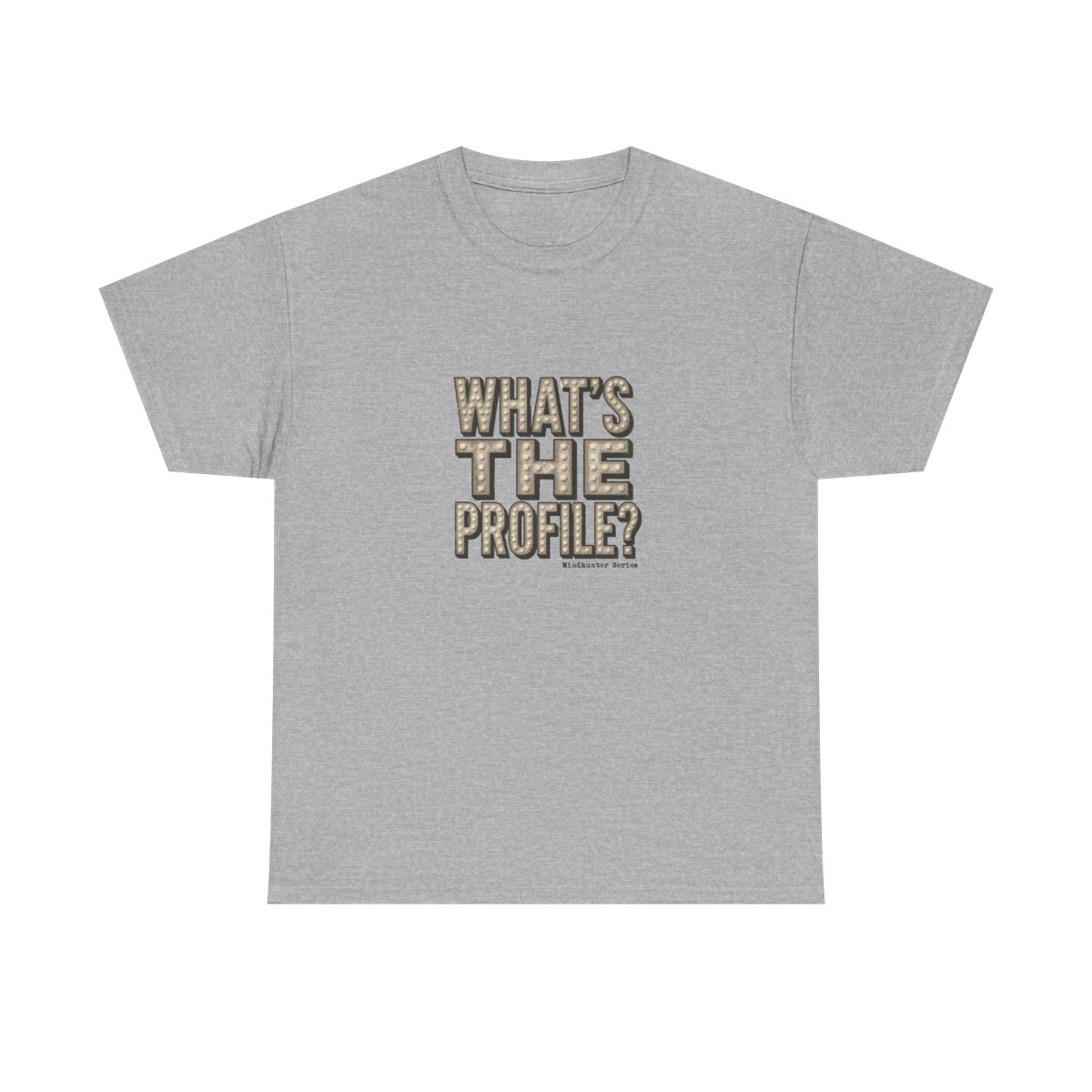 Mindhunter The Profile? Unisex Tee - alternate angle 4, merchandise