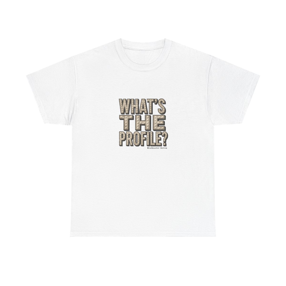 Mindhunter The Profile? Unisex Tee - alternate angle 2, merchandise