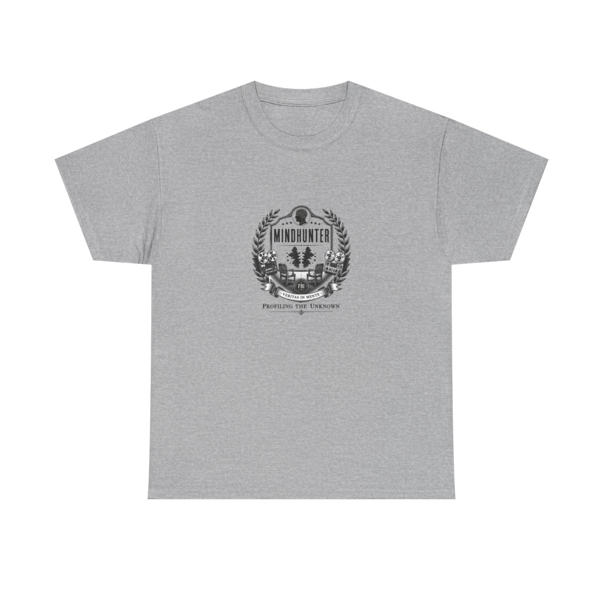 Mindhunter "Profiling the Unknown" Unisex Tee - alternate angle 3, merchandise