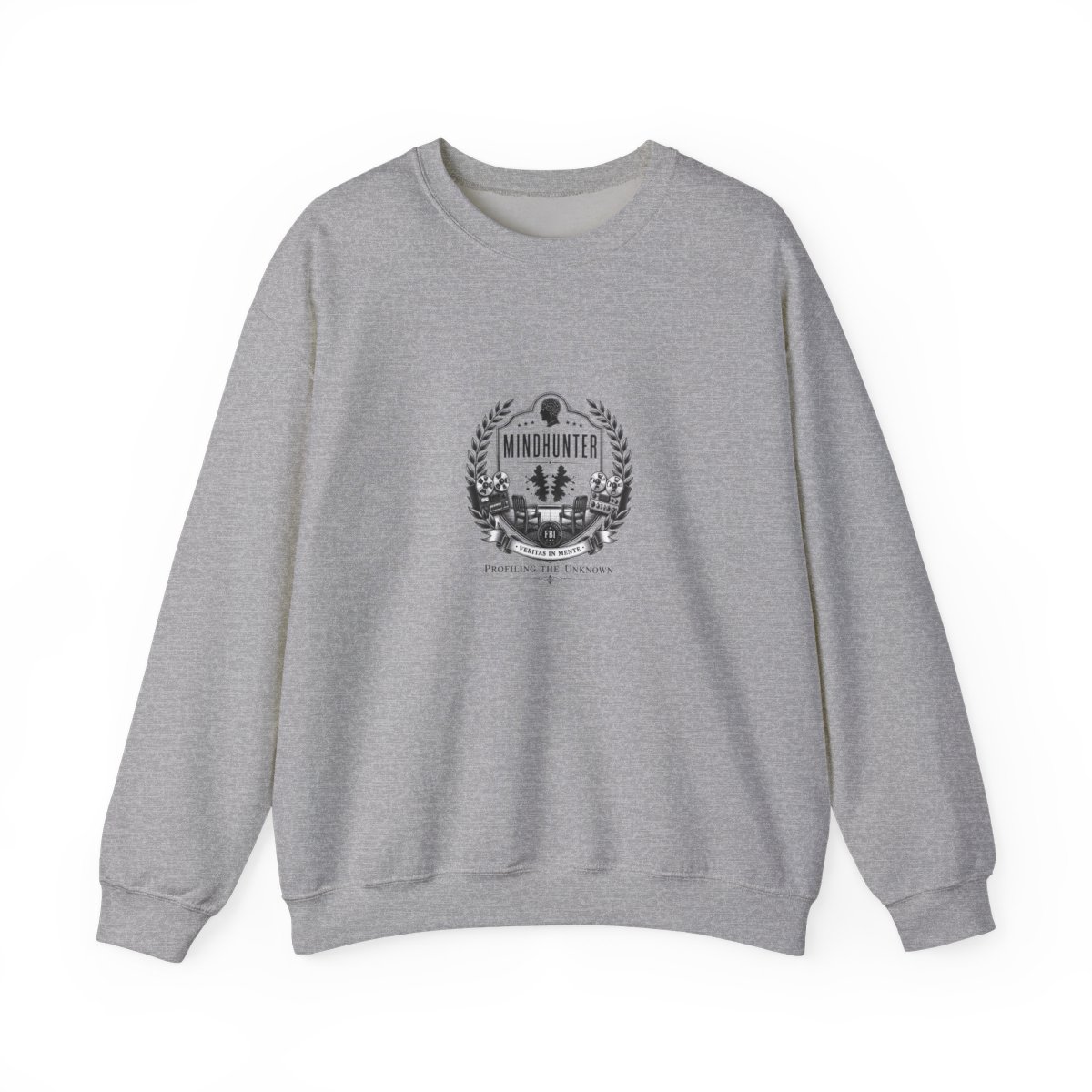 Mindhunter "Profiling the Unknown" Crewneck - alternate angle 2, merchandise