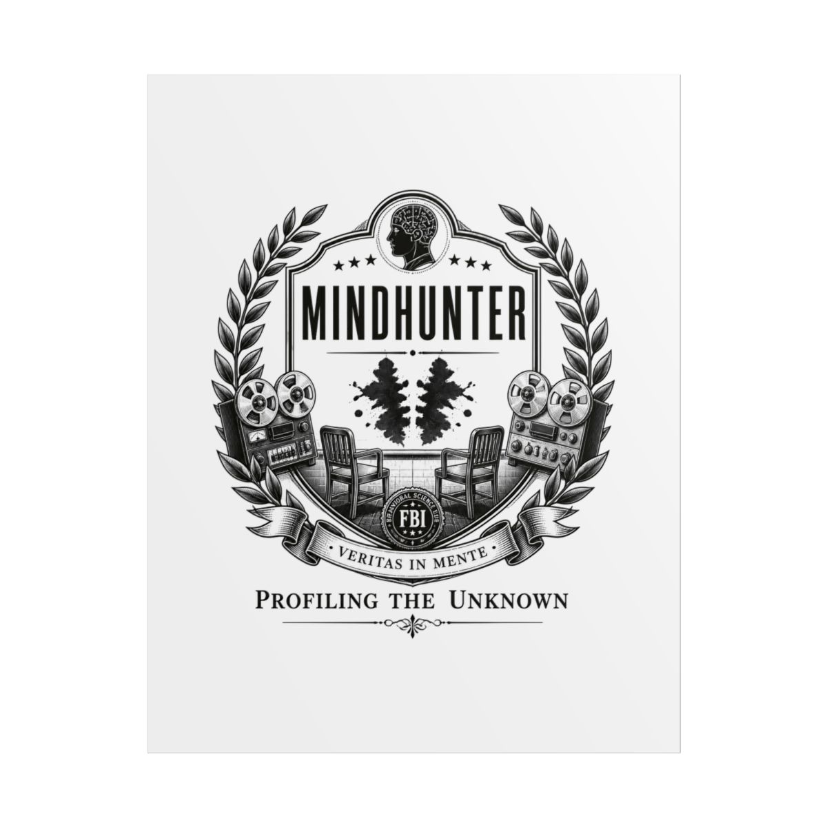 Mindhunter "Profiling the Unknown" Poster - alternate angle 1, merchandise
