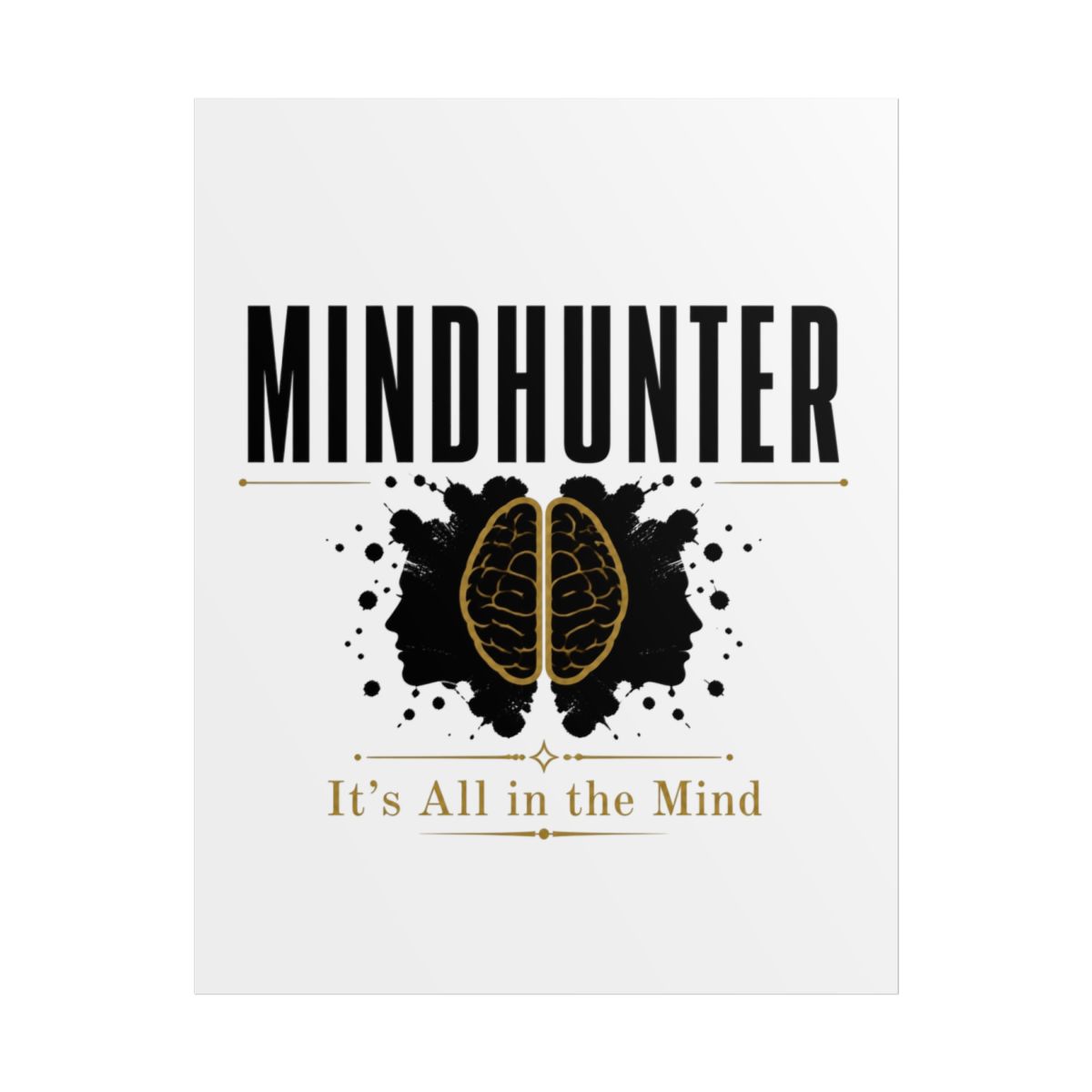 Mindhunter "All in the Mind" Poster - alternate angle 1, merchandise