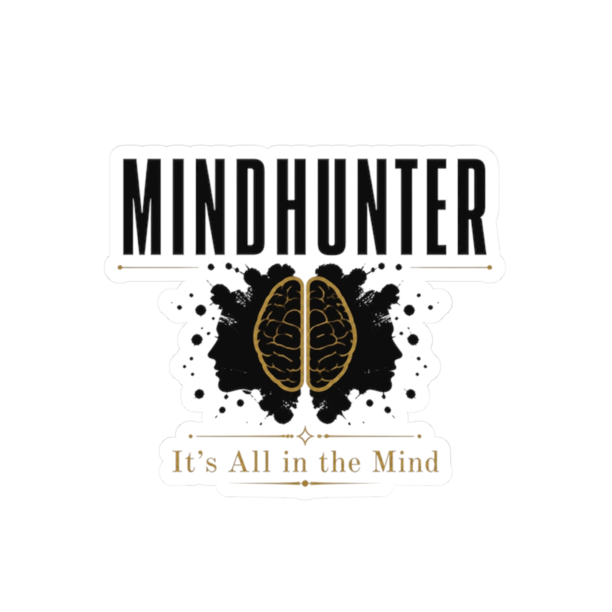 Mindhunter "All in the Mind" Sticker - Official Stickers merchandise
