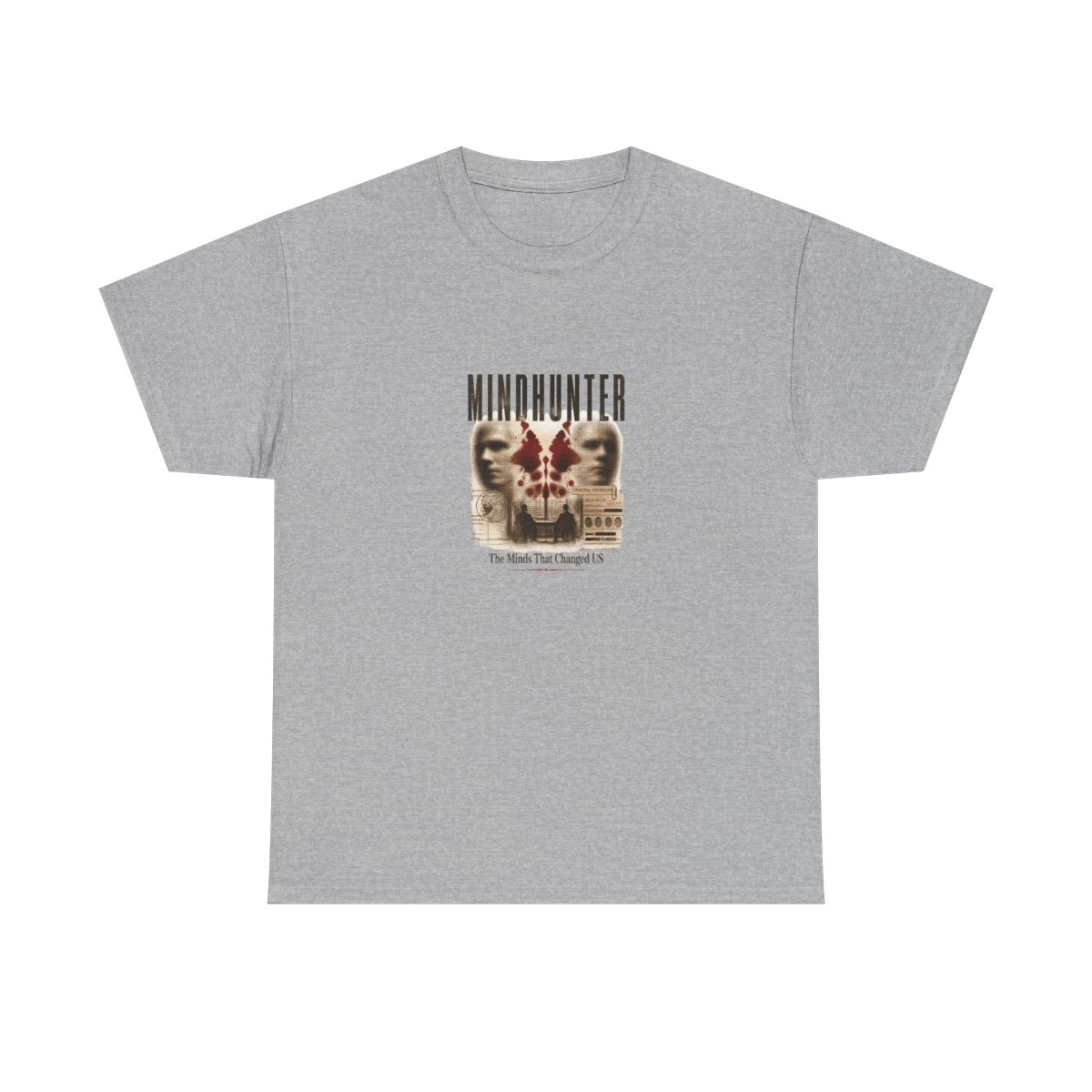 Mindhunter "The Minds That Changed US" Unisex Tee - alternate angle 4, merchandise
